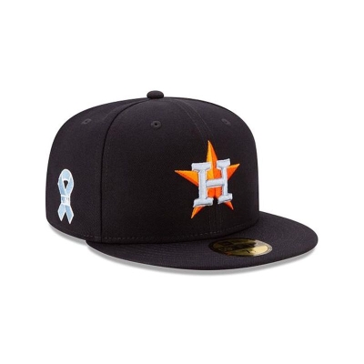 Sapca New Era Houston Astros MLB Father's Day 59FIFTY Fitted - Albastri